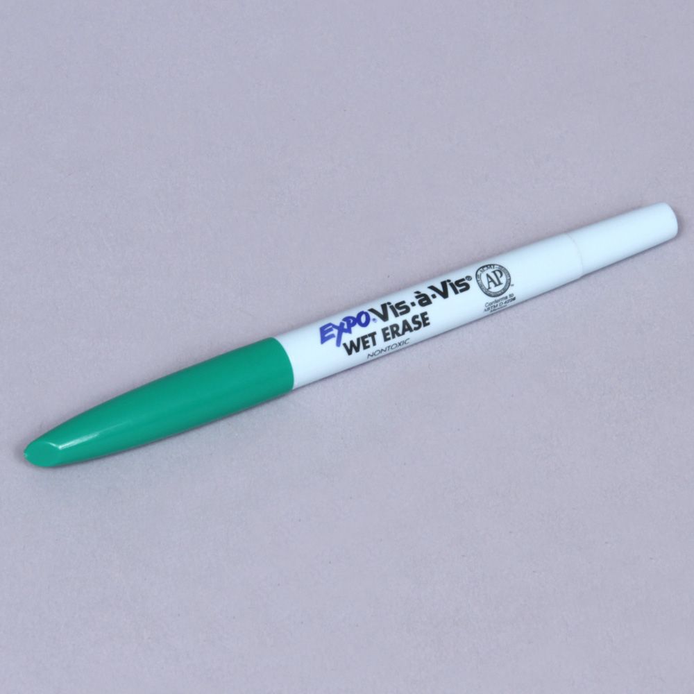 VISAVIS Overhead Marker, Green, each