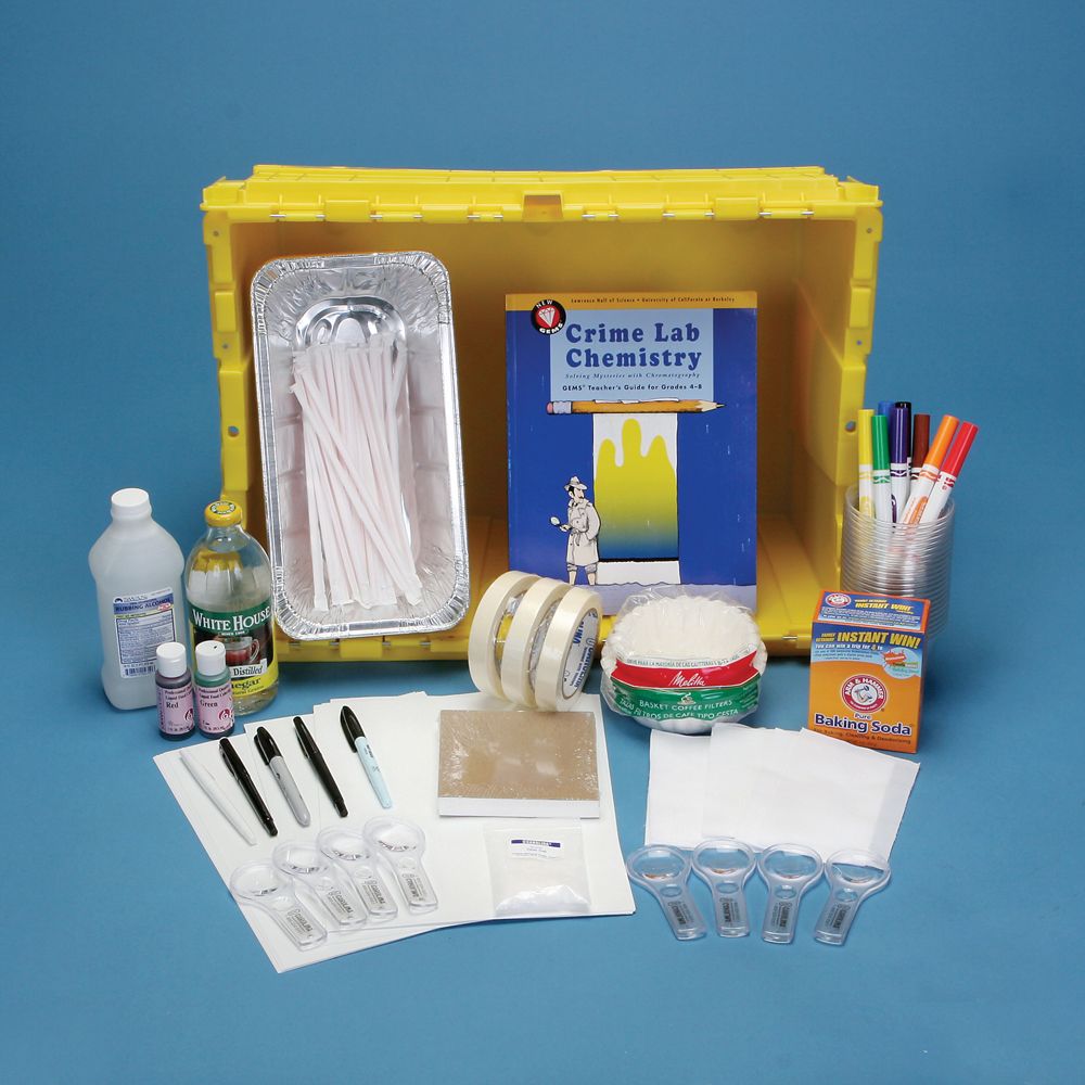 GEMS Crime Lab Chemistry Kit Refill Pack