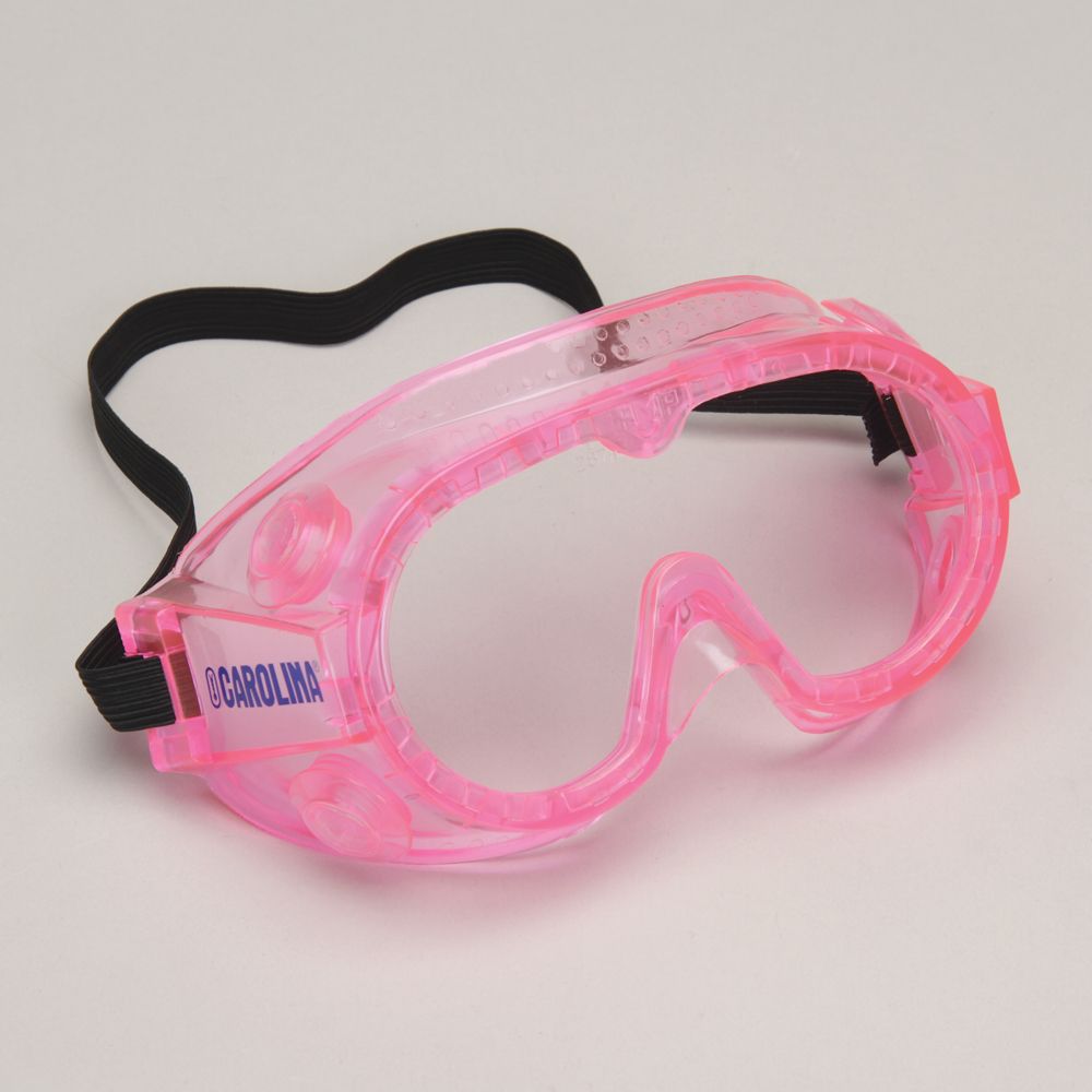 Safety Goggles, Small, Pink, Value Pack of 10