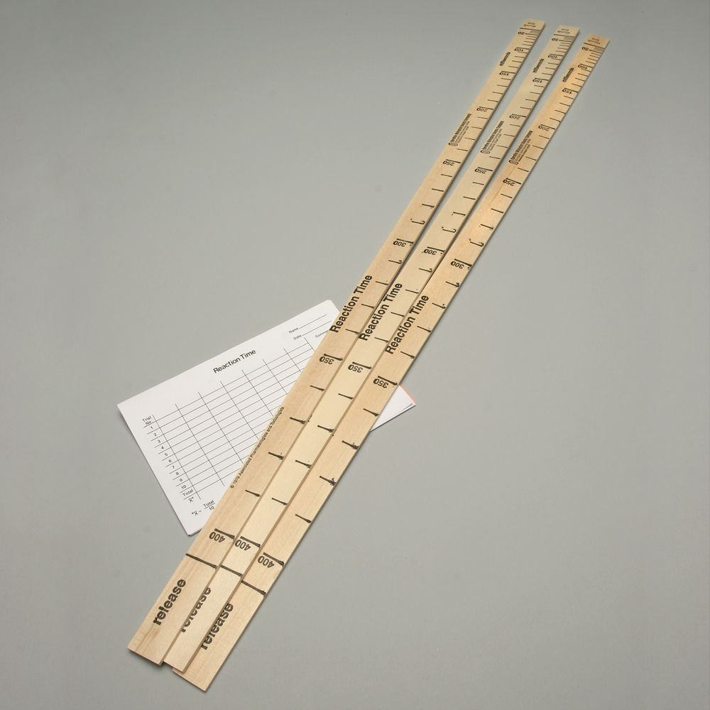 Reaction Time Ruler Set
