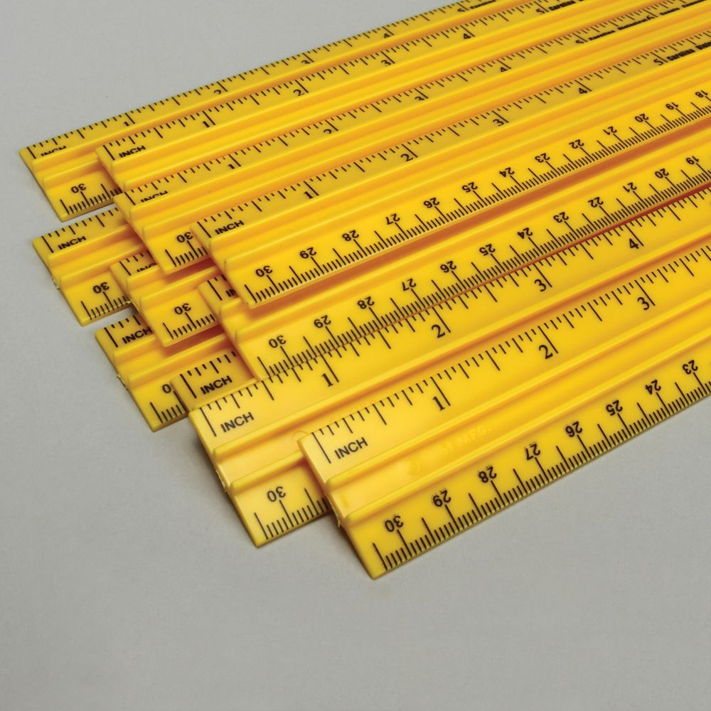Ruler, Plastic Scale, Pack of 12
