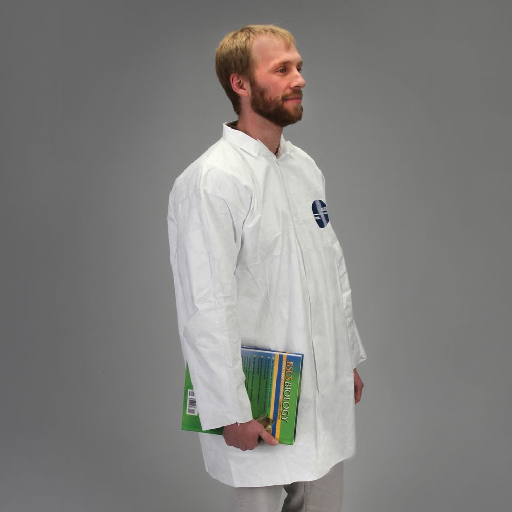 Disposable Laboratory Coat, Tyvek®, Large