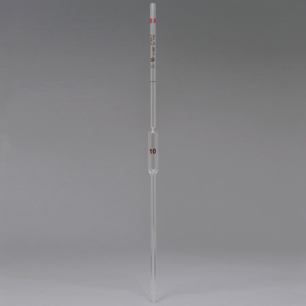 Pyrex® Glass Reusable Volumetric Pipet, 10 mL
