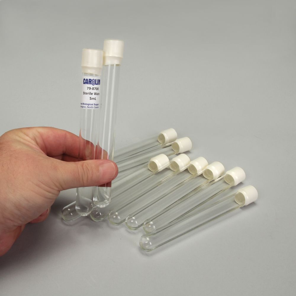 SterileWater Tubes