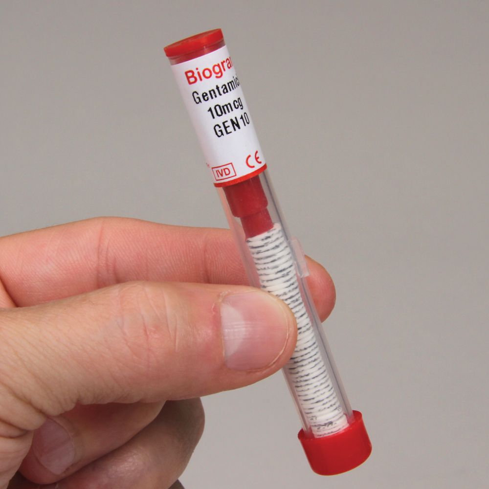 Economy Antibiotic Disk, Gentamicin, 10 mcg