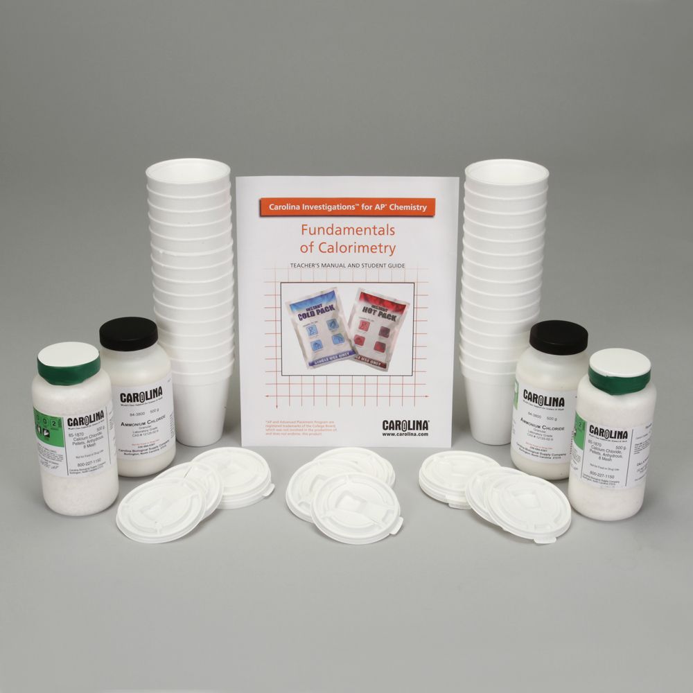 Carolina Investigations® for AP® Chemistry Fundamentals of Calorimetry