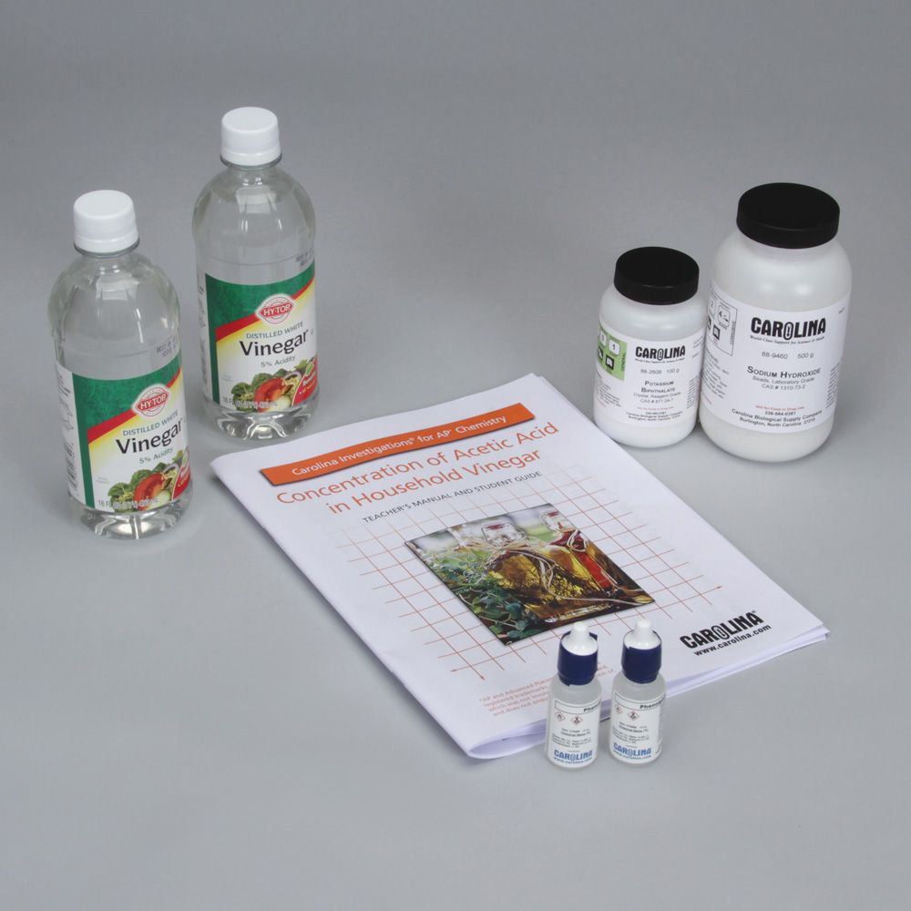 Carolina Investigations® for AP® Chemistry Concentration of Acetic