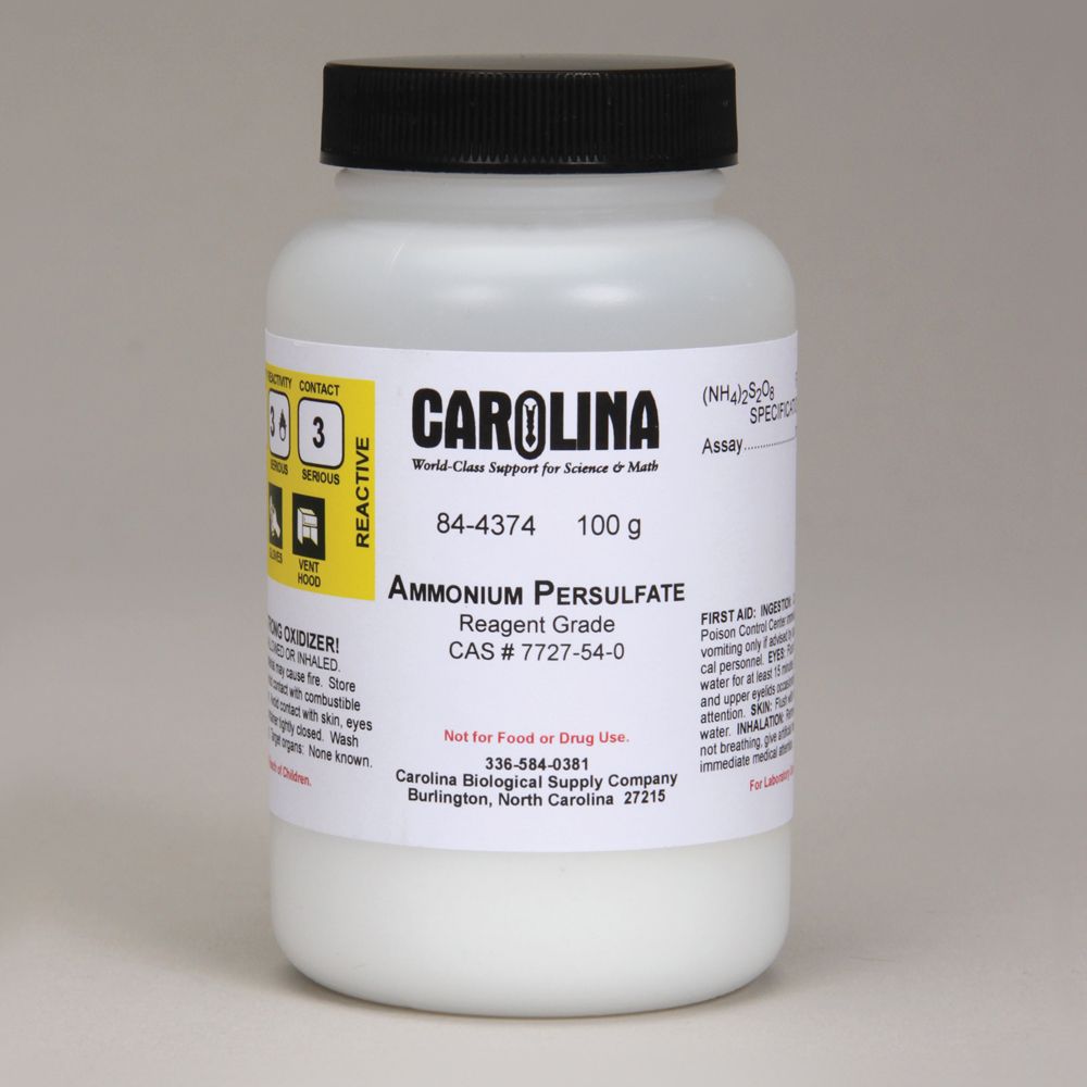 Ammonium Persulfate, Reagent Grade, 100 g