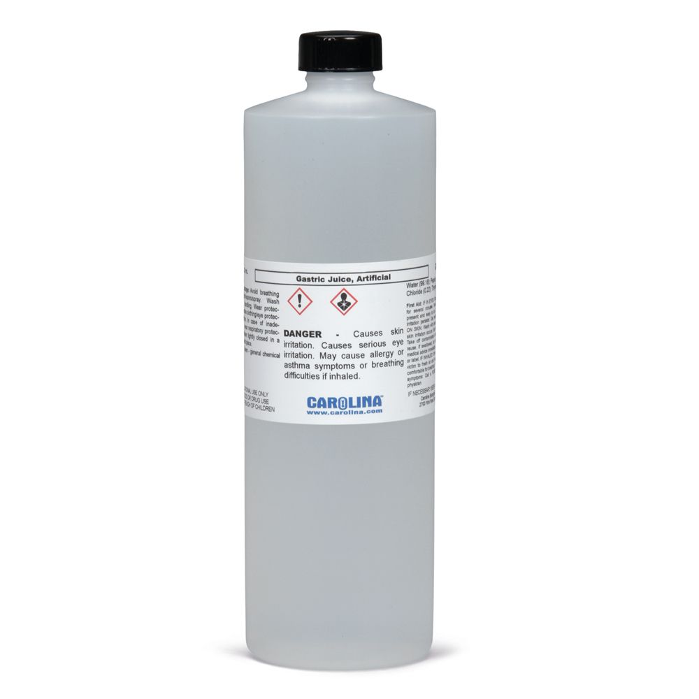 Gastric Juice, Artificial, Laboratory Grade, 500 mL