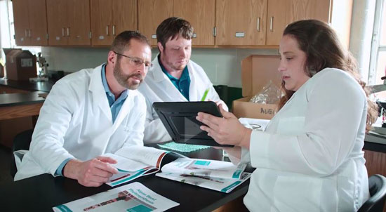 Carolina's product development team at work