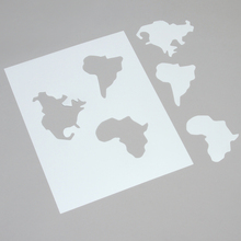 Continent Stencil | Carolina Biological Supply