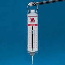 OHAUS Spring Scales, Pound-Newton, 0.56 lb x 0.02 lb/2.5 N x