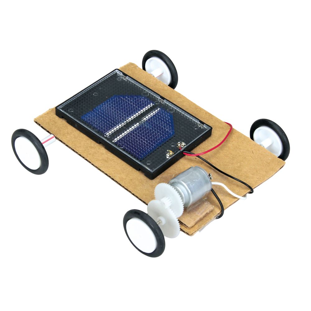 Kit Voiture Solaire DIY à Assembler - Jouet éducatif Pour Enfants - Fonctionne à L'énergie Solaire