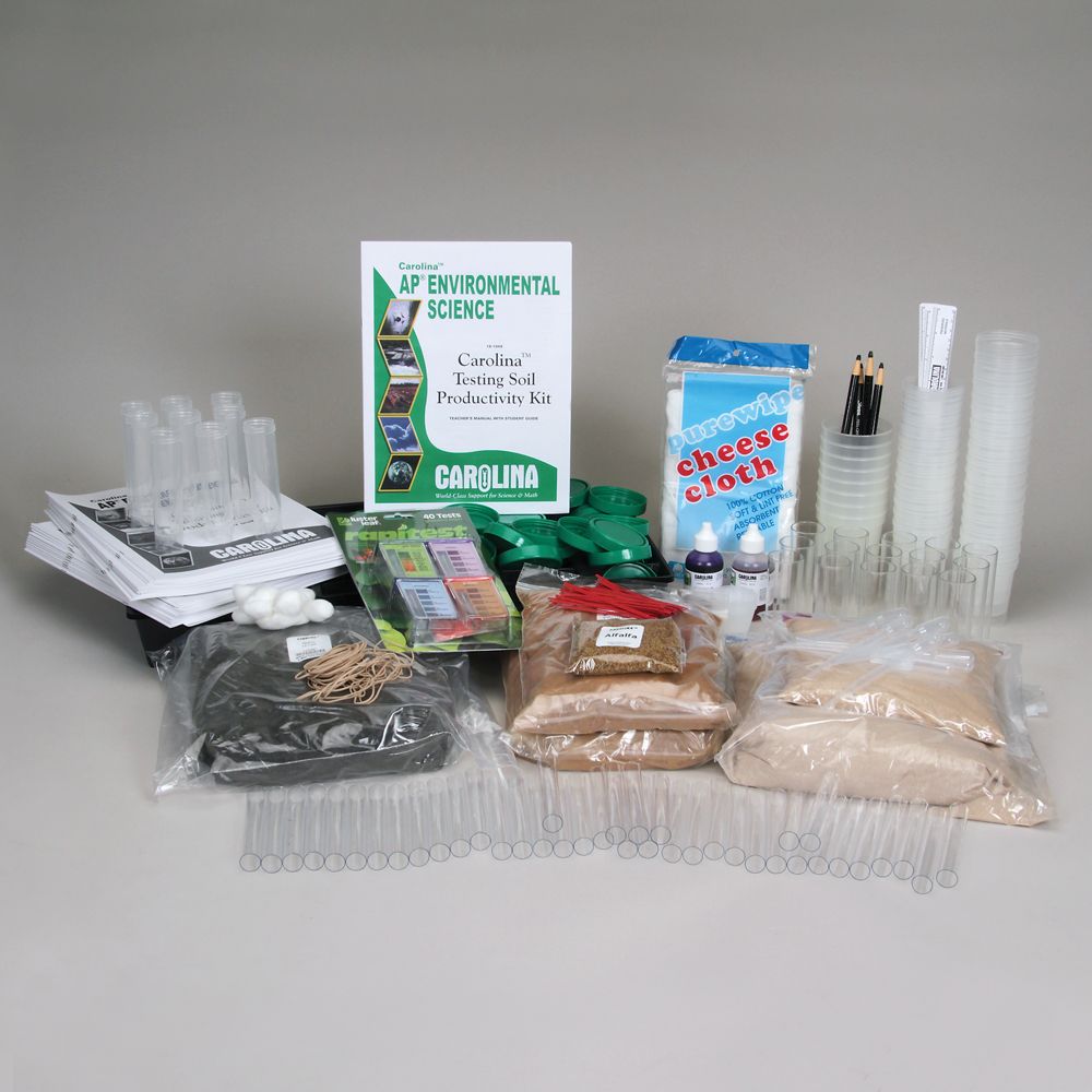 Carolina® Testing Soil Productivity Kit Carolina Biological Supply