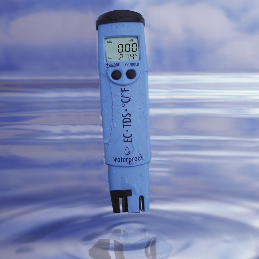 Hanna® Waterproof EC/Temperature/TDS LowRange Meter Carolina