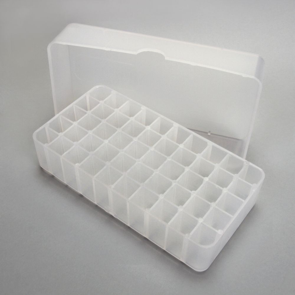 Microcentrifuge Tube Storage Box, holds 50 tubes