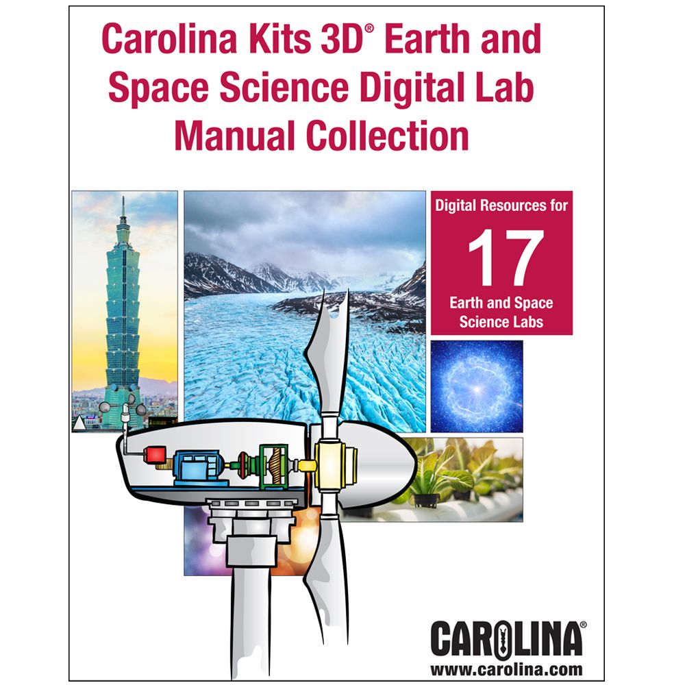 Carolina Kits 3D® Earth and Space Science Digital Lab Manual Collection