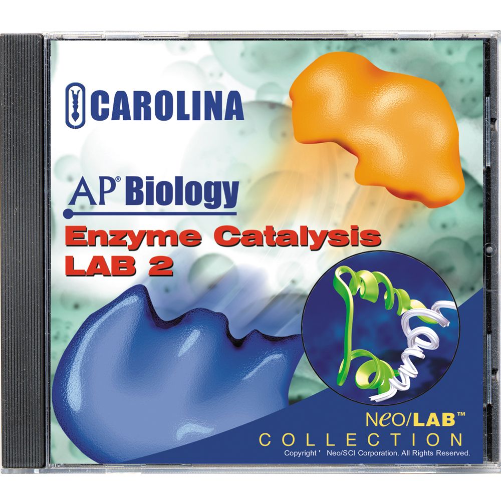 Carolina® CDROM for Classic AP Biology Labs Enzyme Catalysis, Network