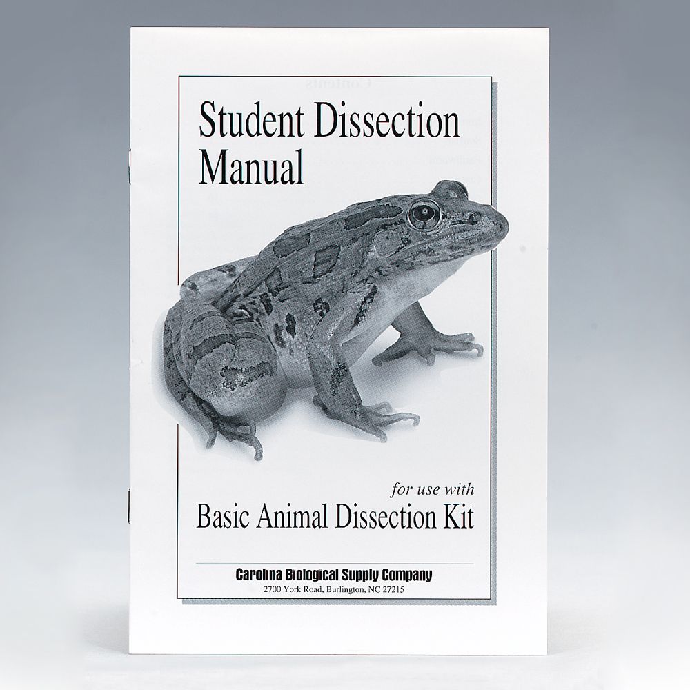 Student Dissection Manual