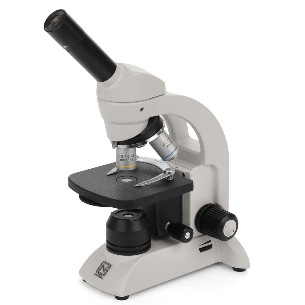 NATIONAL 210RLED Cordless Microscope (with stage clips)