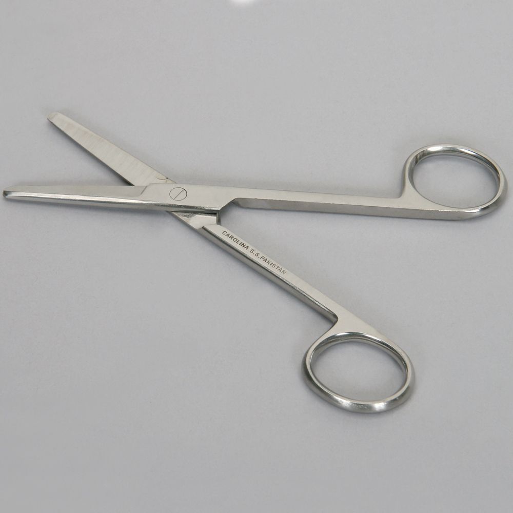 Dissecting Scissors, Mayo, Stainless Steel, SemiBlunt, Straight, 5 1/2