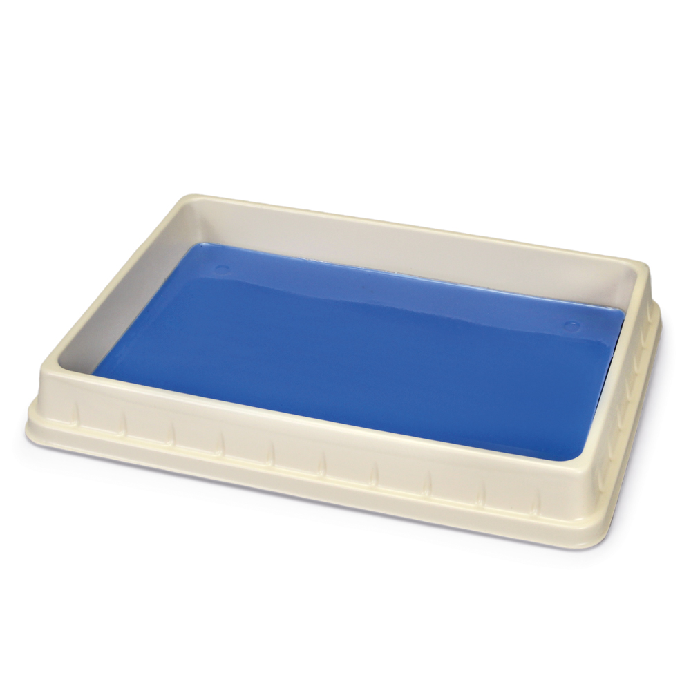 Dissecting Pan, Polyethylene, with Vinyl Pad, Deluxe (123/4 x 9 x 11/