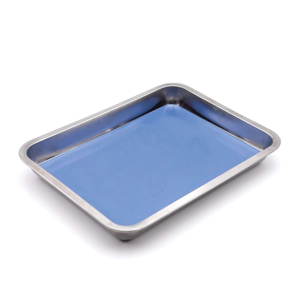 Dissecting Pan, Stainless Steel, with Vinyl Pad Carolina Biological