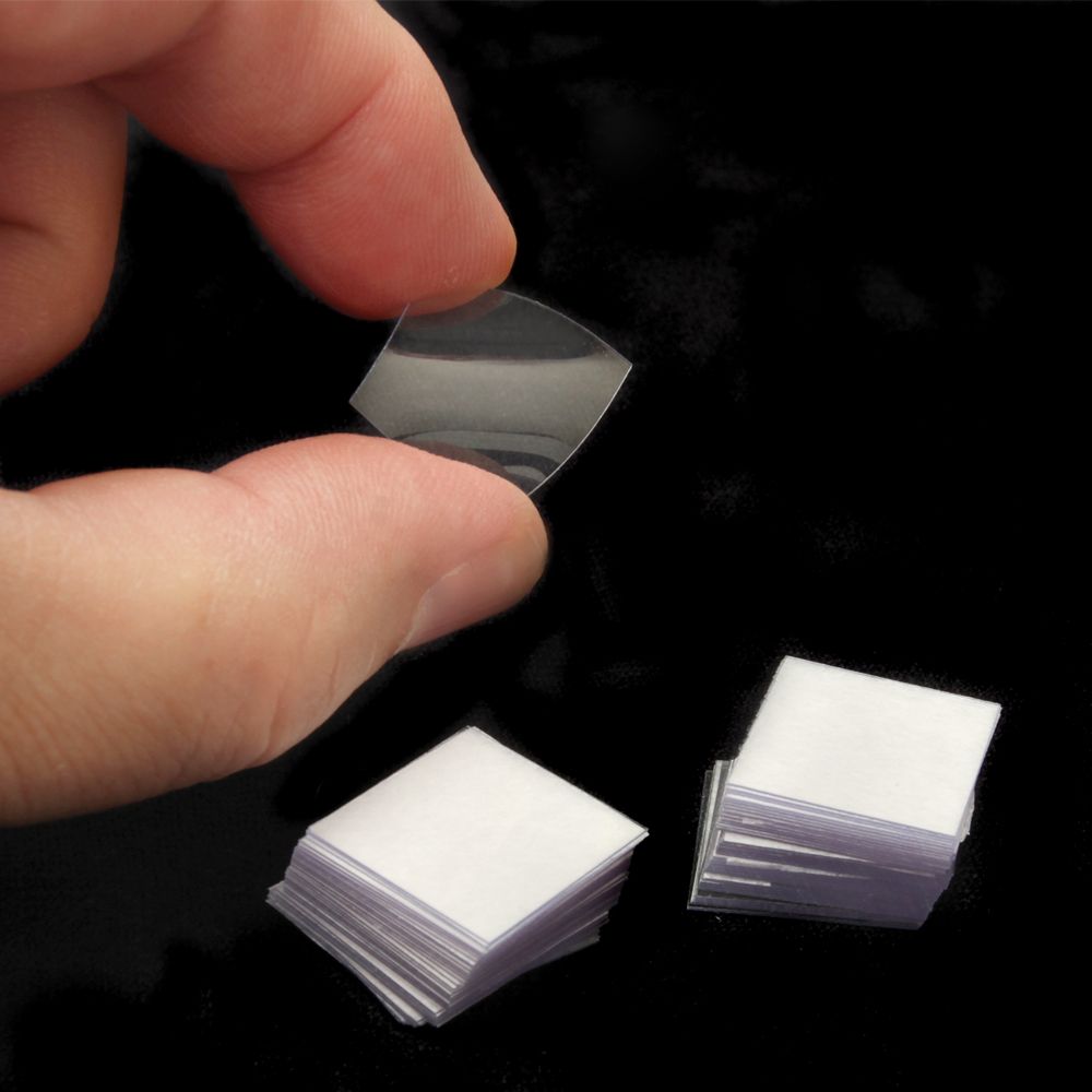 Coverslips, Plastic, 22 x 22 mm, Box of 100