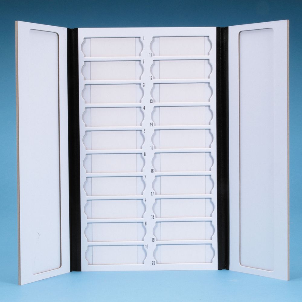 Slide Tray, Holds Twenty 3 x 1 in Slides