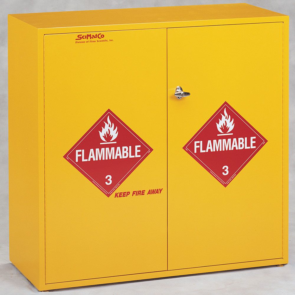 Flammables Floor Manual Doors, 54 gal
