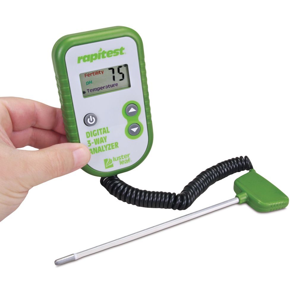 Rapitest® Digital 3-Way Soil Analyzer