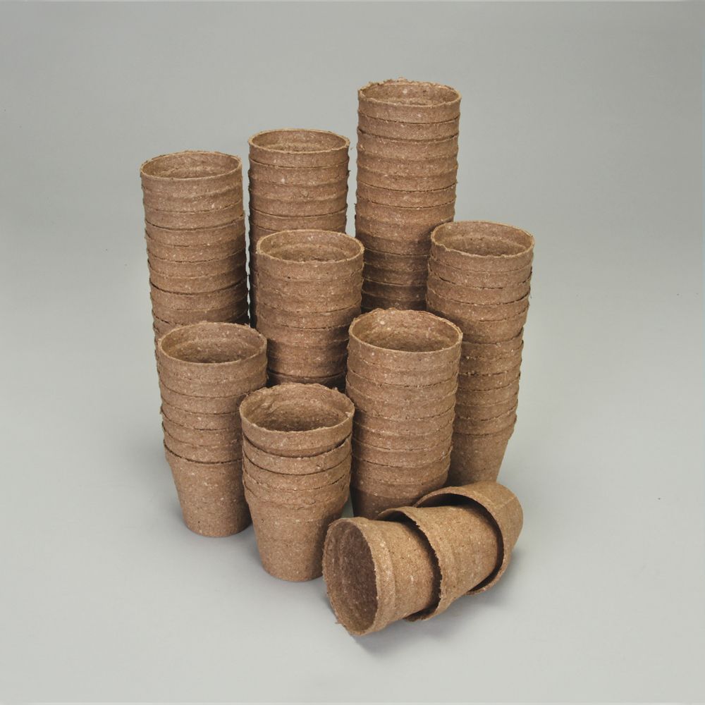 Peat Pots, 3", Pack of 100 Carolina Biological Supply
