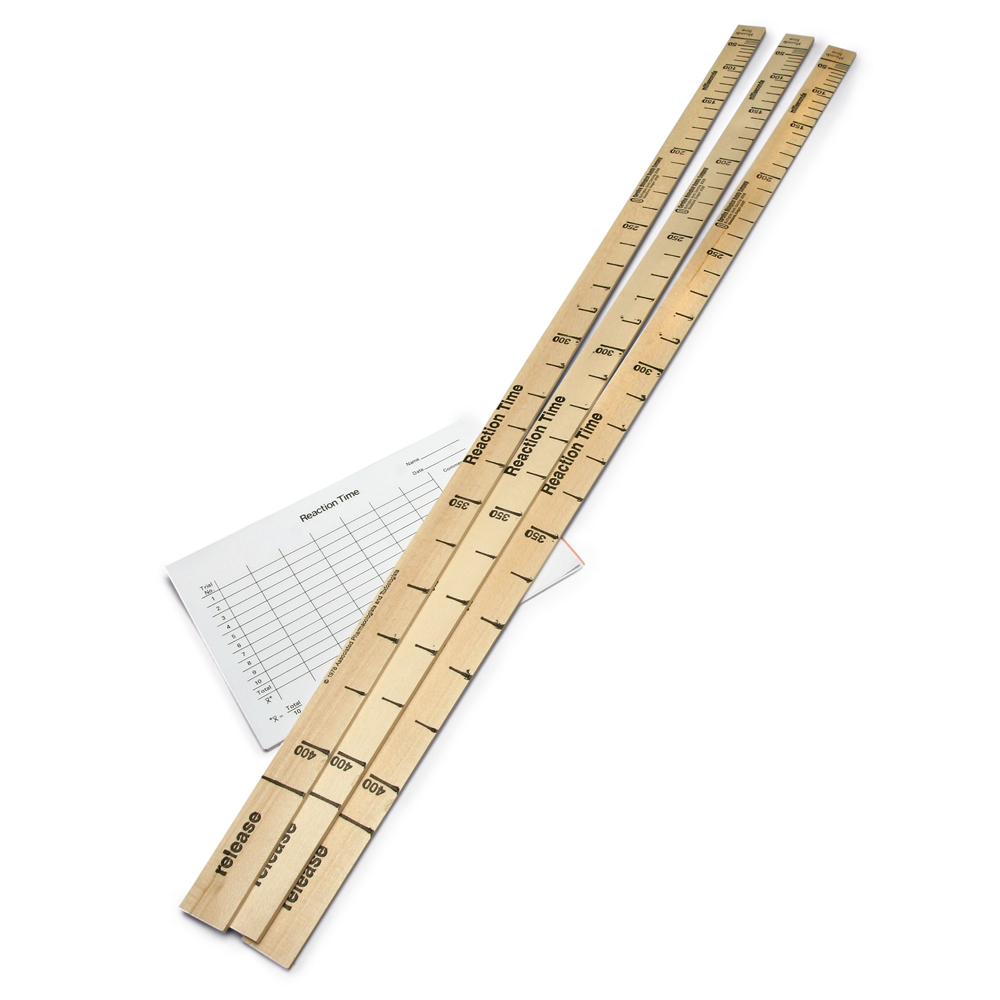 Reaction Time Ruler Set Carolina Biological Supply
