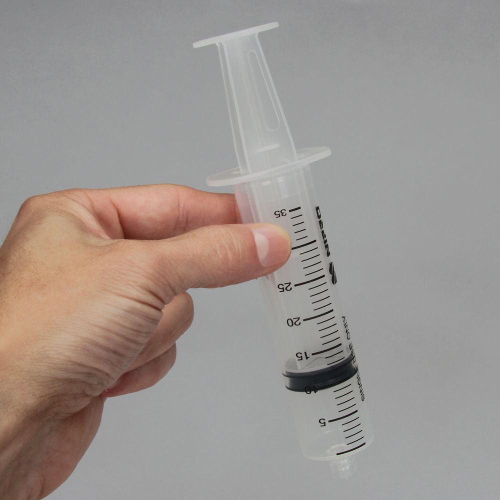 Hypodermic Syringes, Disposable, 30 cc in 1/5 cc, LuerLok Tip, Pack of