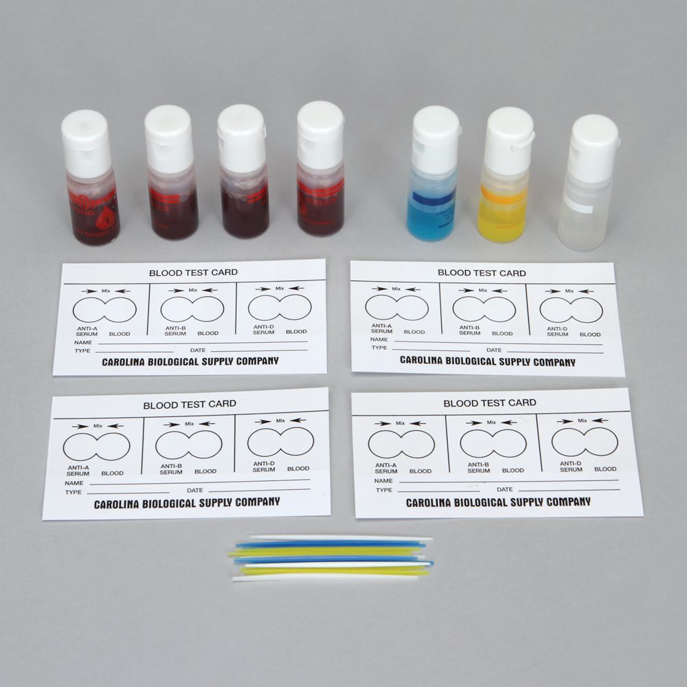Biokits Carolina BioKits®: Blood Cells/Antisera | Carolina Biological Supply