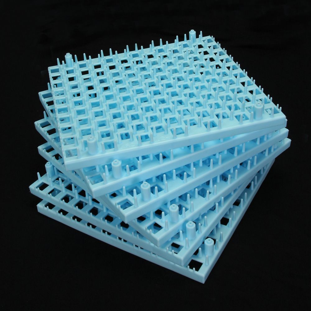 Plastic Universal Egg Tray, Set of 6