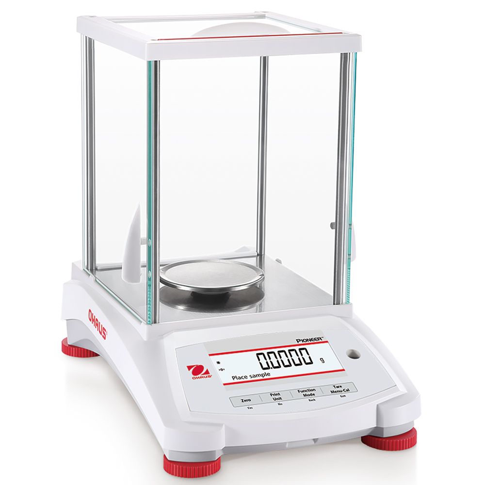 OHAUS Pioneer® Analytical Balance, Model PX224/E with Draftshield