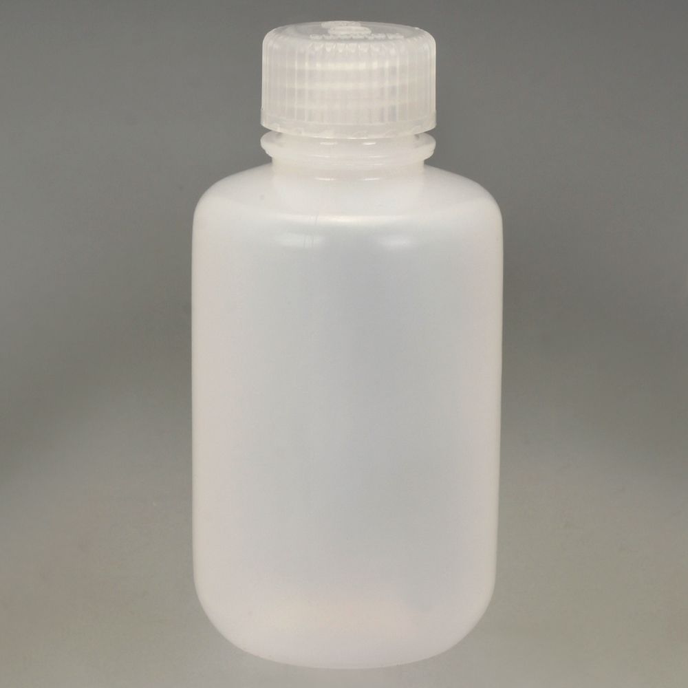 Bottle, HighDensity Polyethylene, Narrowmouthed, 125 mL