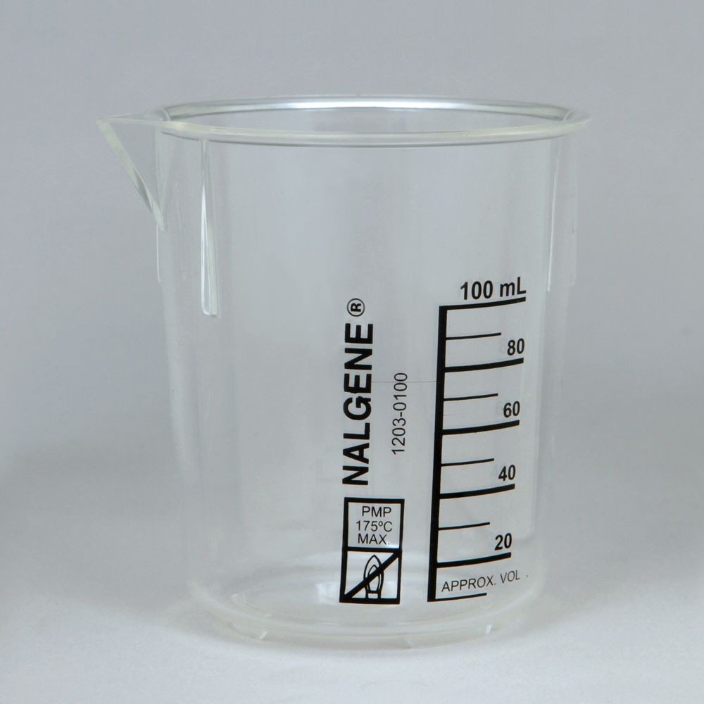 Nalgene Griffin Beaker, Low Form, Polymethylpentene, 100 mL | Carolina ...