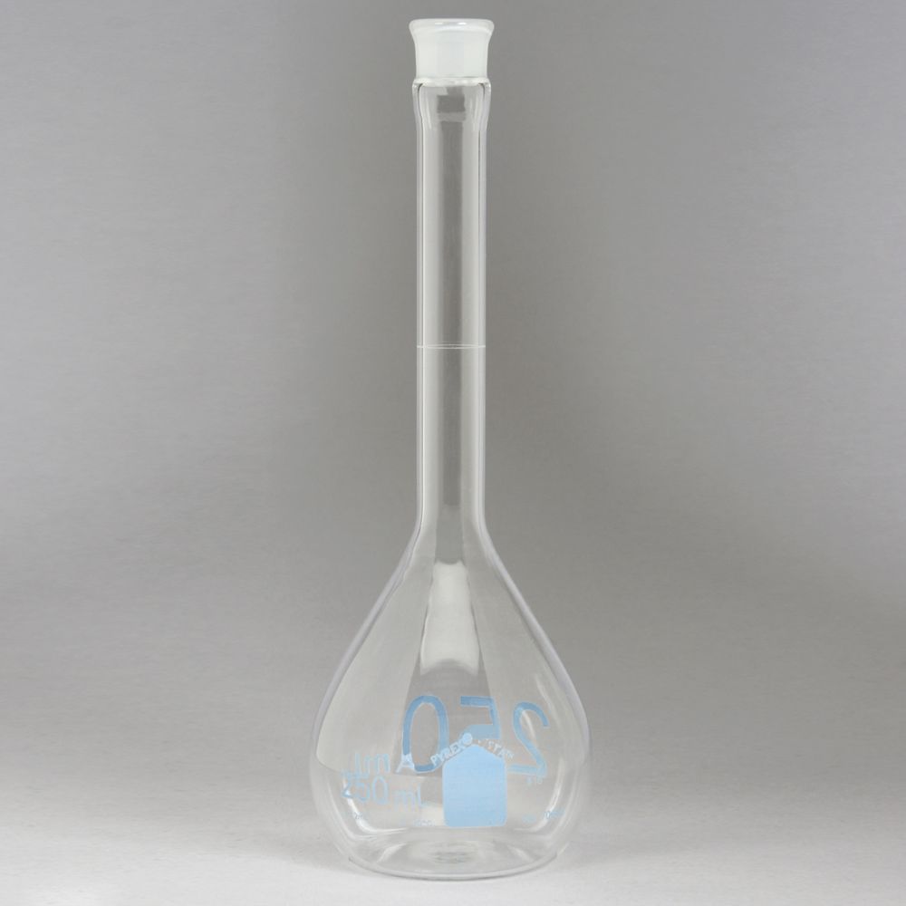 Pyrex® Vista™ Volumetric Flasks, Class A, 200 mL, Pack of 6