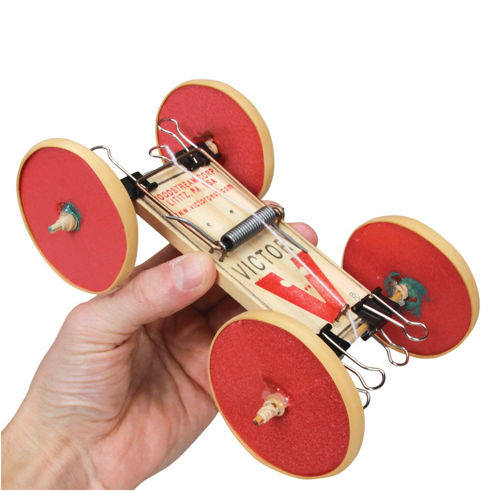 Mousetrap-Powered Car Challenge - Hands-On STEM Project