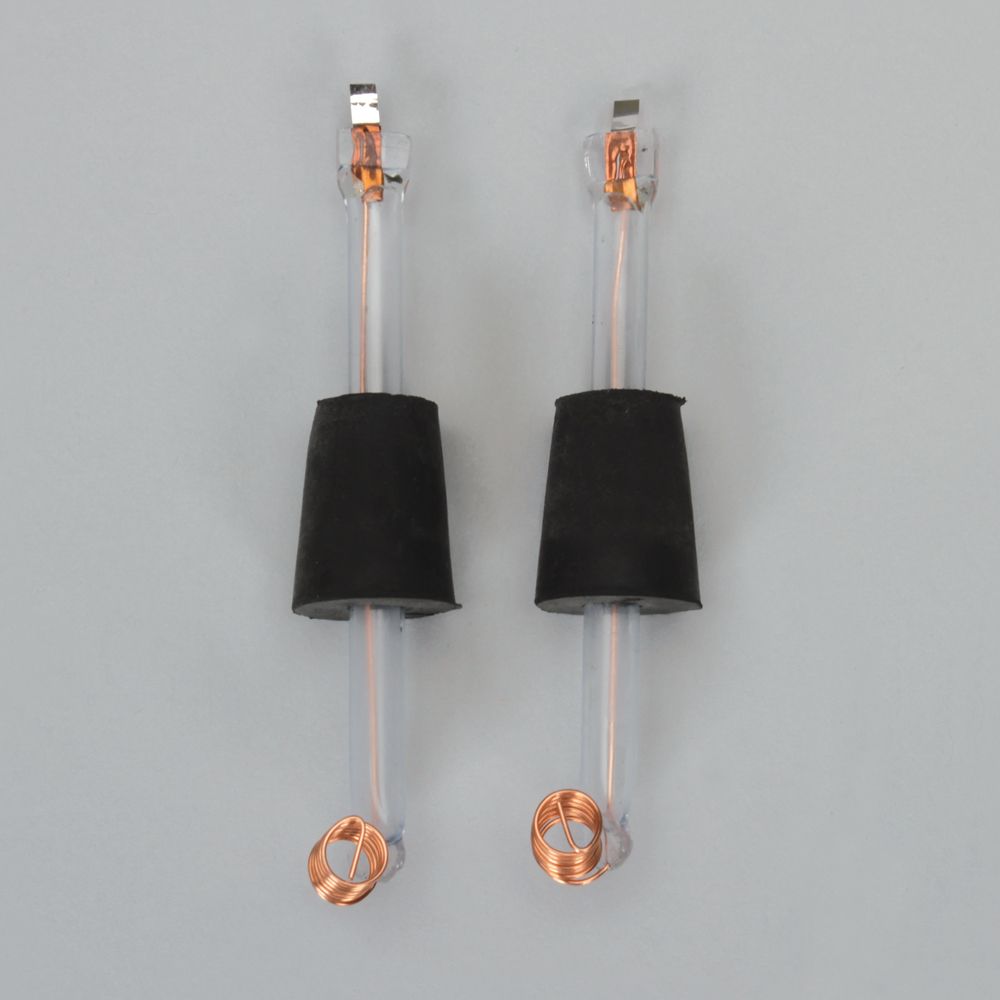 Hoffman Electrolysis Apparatus Platinum Electrodes (one pair