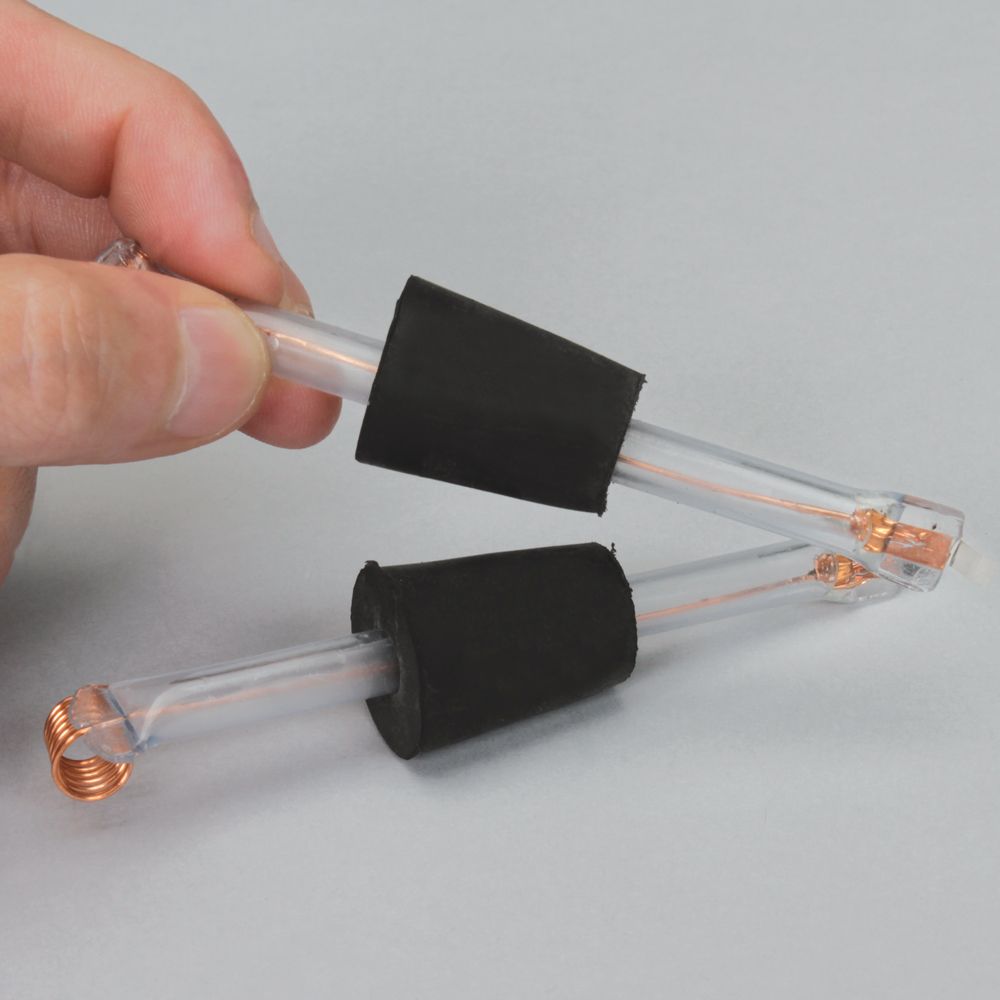 Hoffman Electrolysis Apparatus Platinum Electrodes (one pair