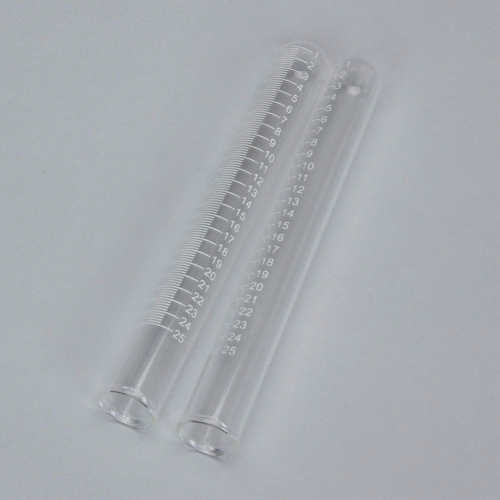 Test Tubes, Glass, Graduated, 20 x 150 mm, Pack of 2