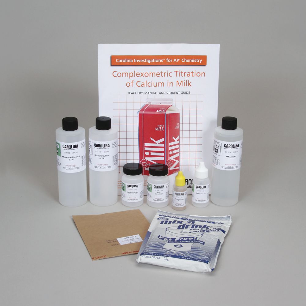 Carolina Investigations® for Use with AP® Chemistry Complexometric