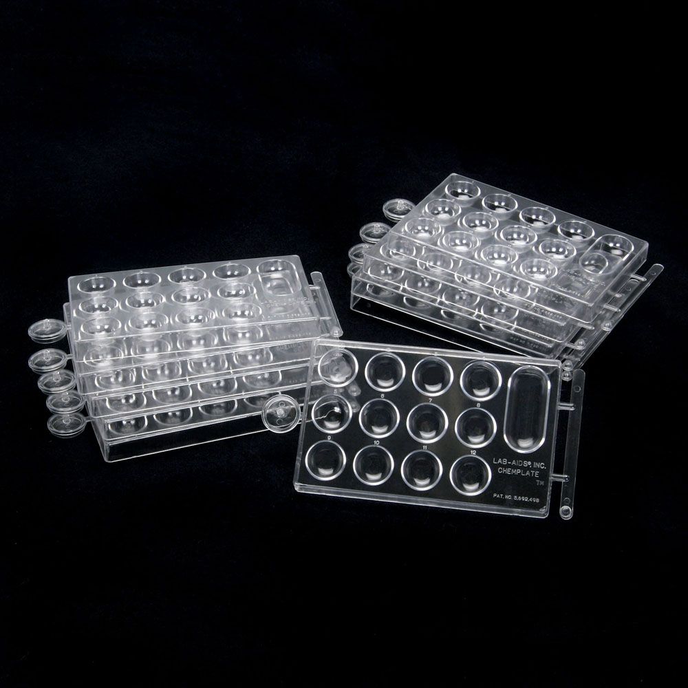 Chemplate® Chemical Testing Plate, Pack of 10