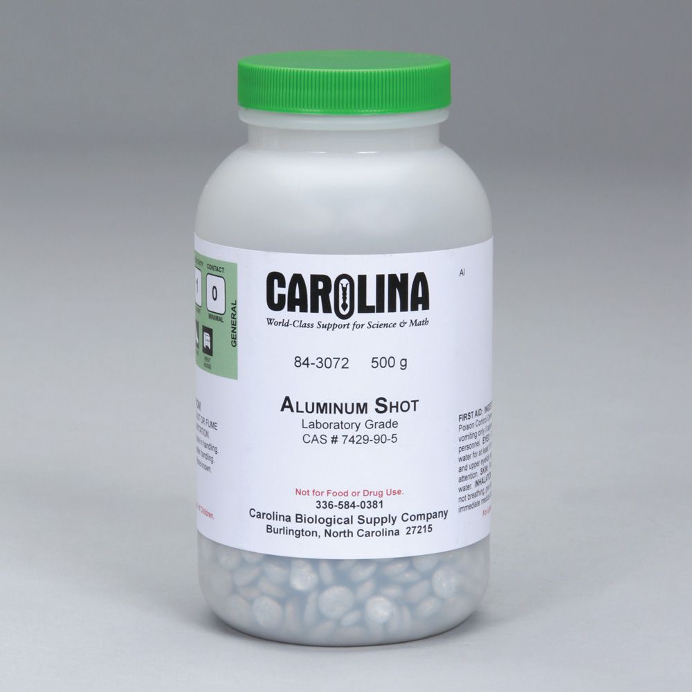 Aluminum Shot, Laboratory Grade, 500 g