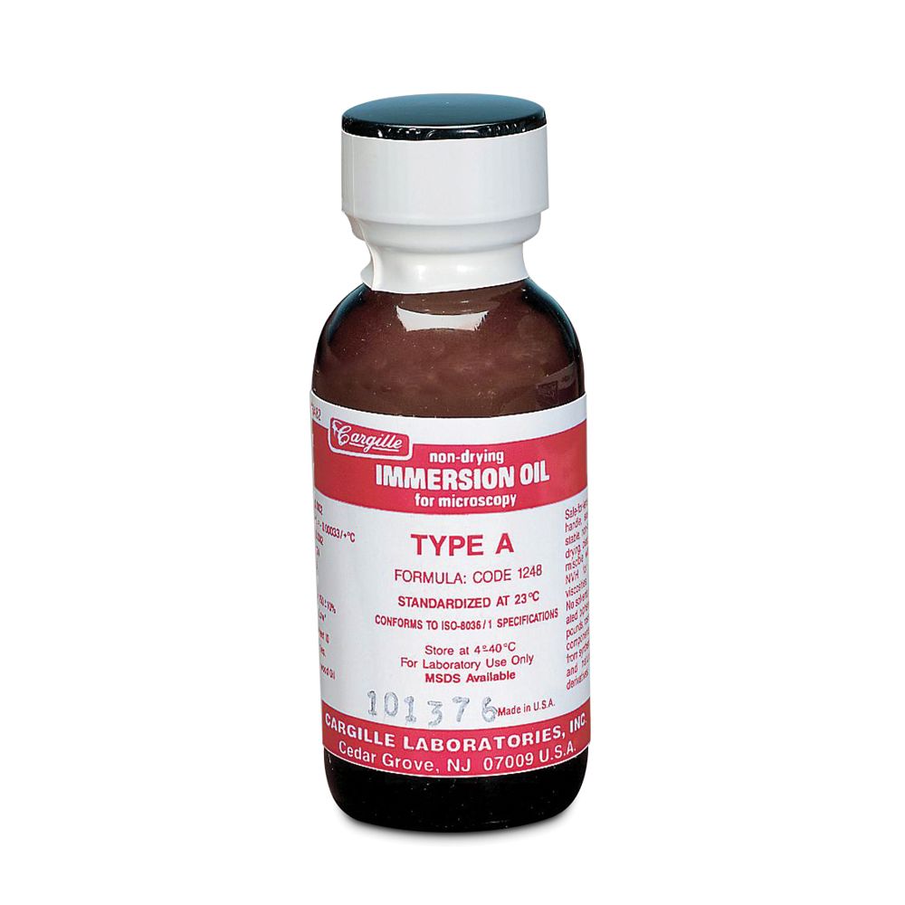 Cargille Immersion Oil A, Laboratory Grade, 1 oz