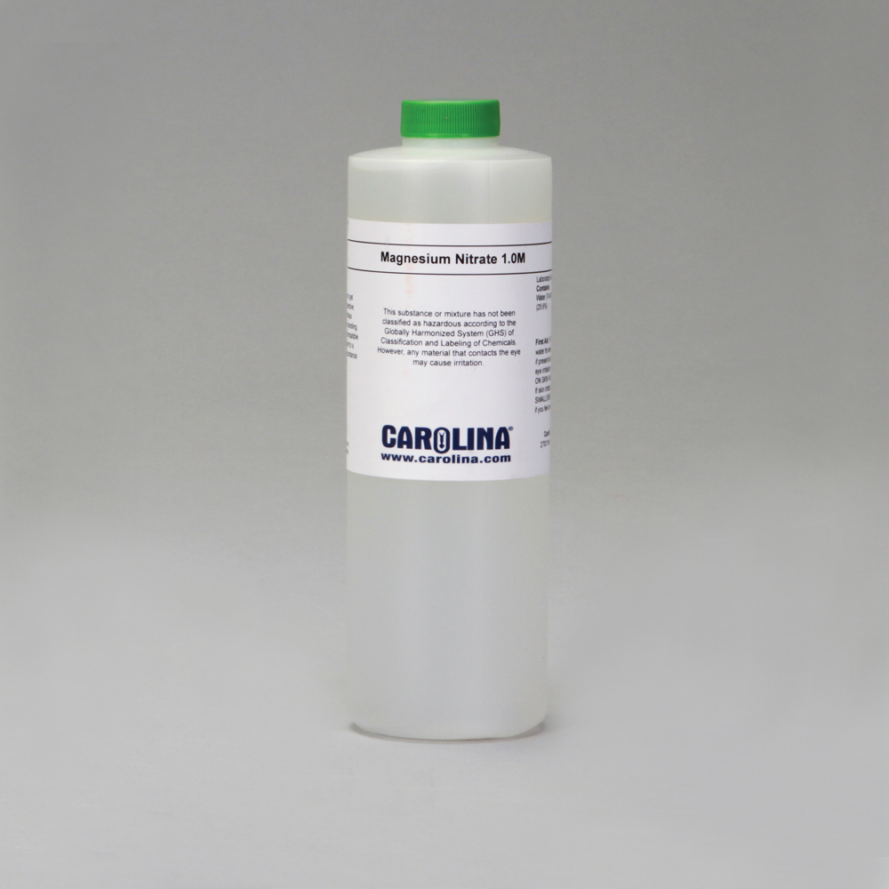 Magnesium Nitrate, Hexahydrate, 1.0 M, Aqueous, Laboratory Grade, 500