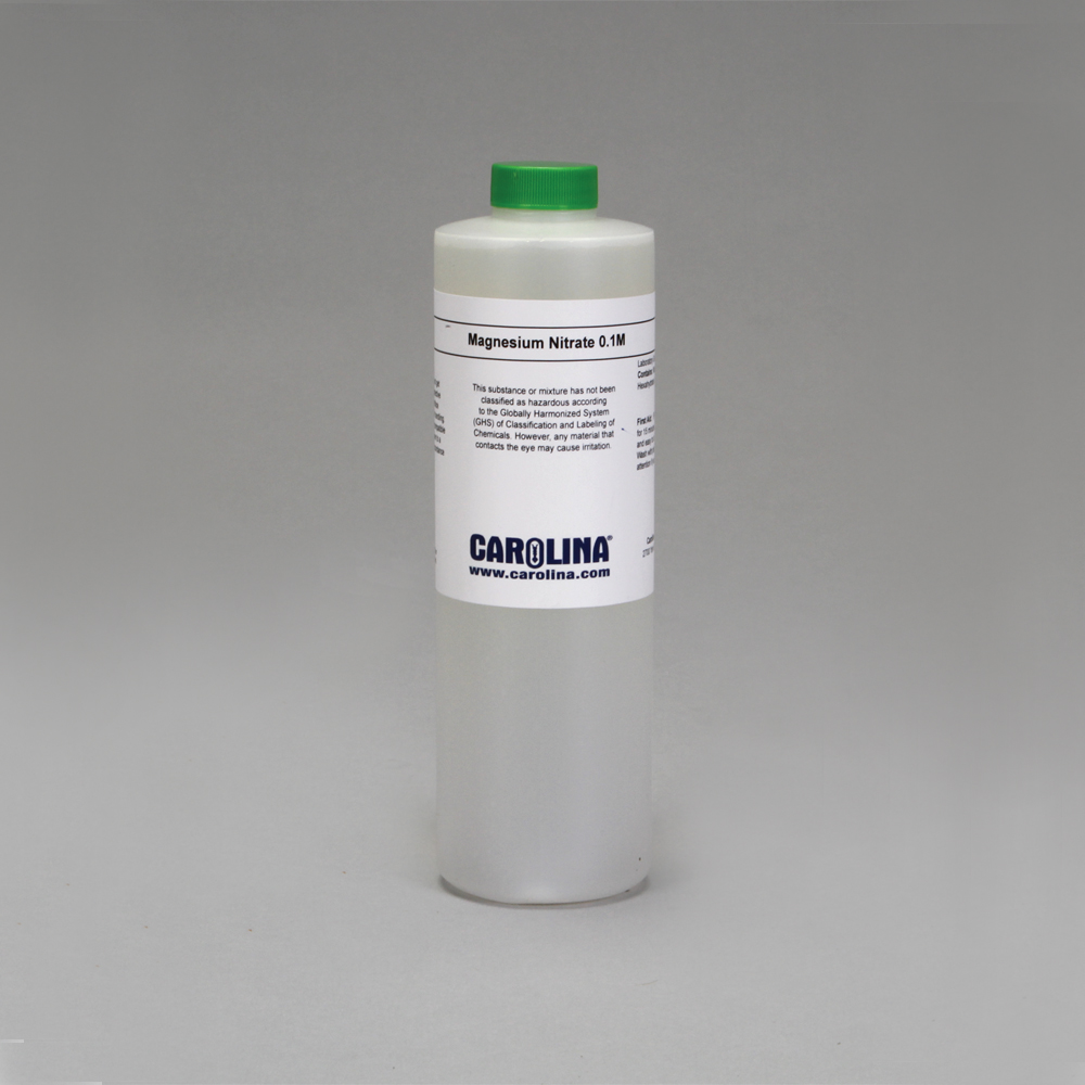 Magnesium Nitrate, Hexahydrate, 0.1 M, Aqueous, Laboratory Grade, 500